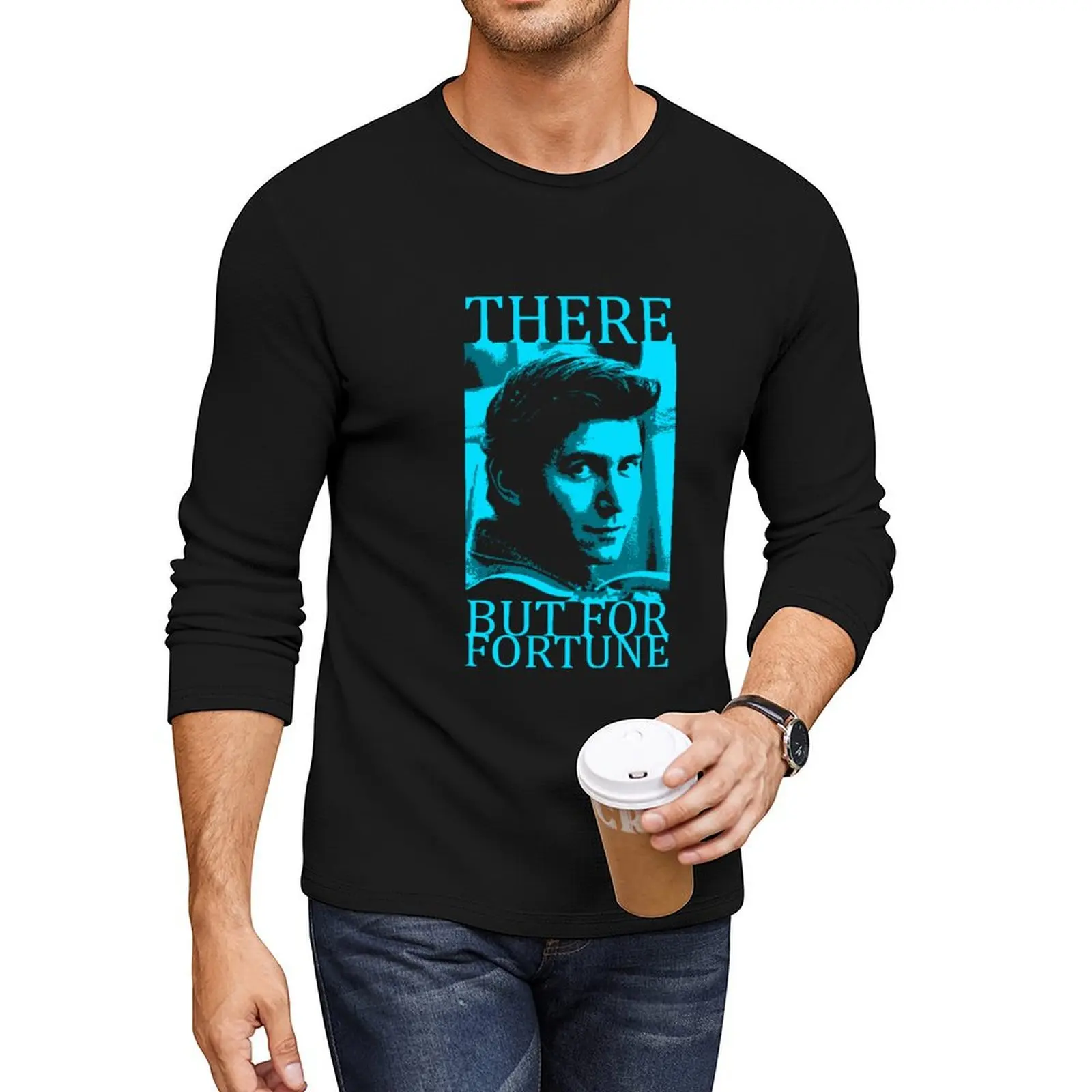 Phil Ochs - There But For Fortune BLUE Long T-Shirt boys animal print shirt t shirts for men graphic