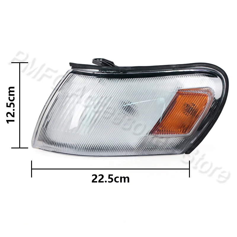 PMFC Front Corner Light Cover Turn Signal Lamp No Bulb For Toyota Corolla AE100 AE101 E100 1993 1994 1995 1996 1997 81611-12530