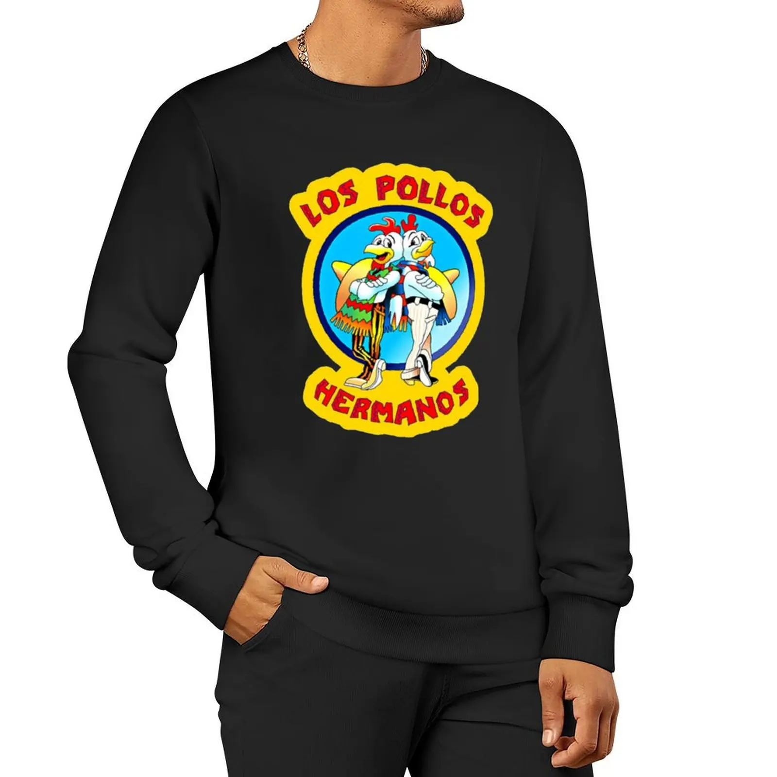 

Los Pollos Hermanos Sweatshirt men wear aesthetic sweatshirts