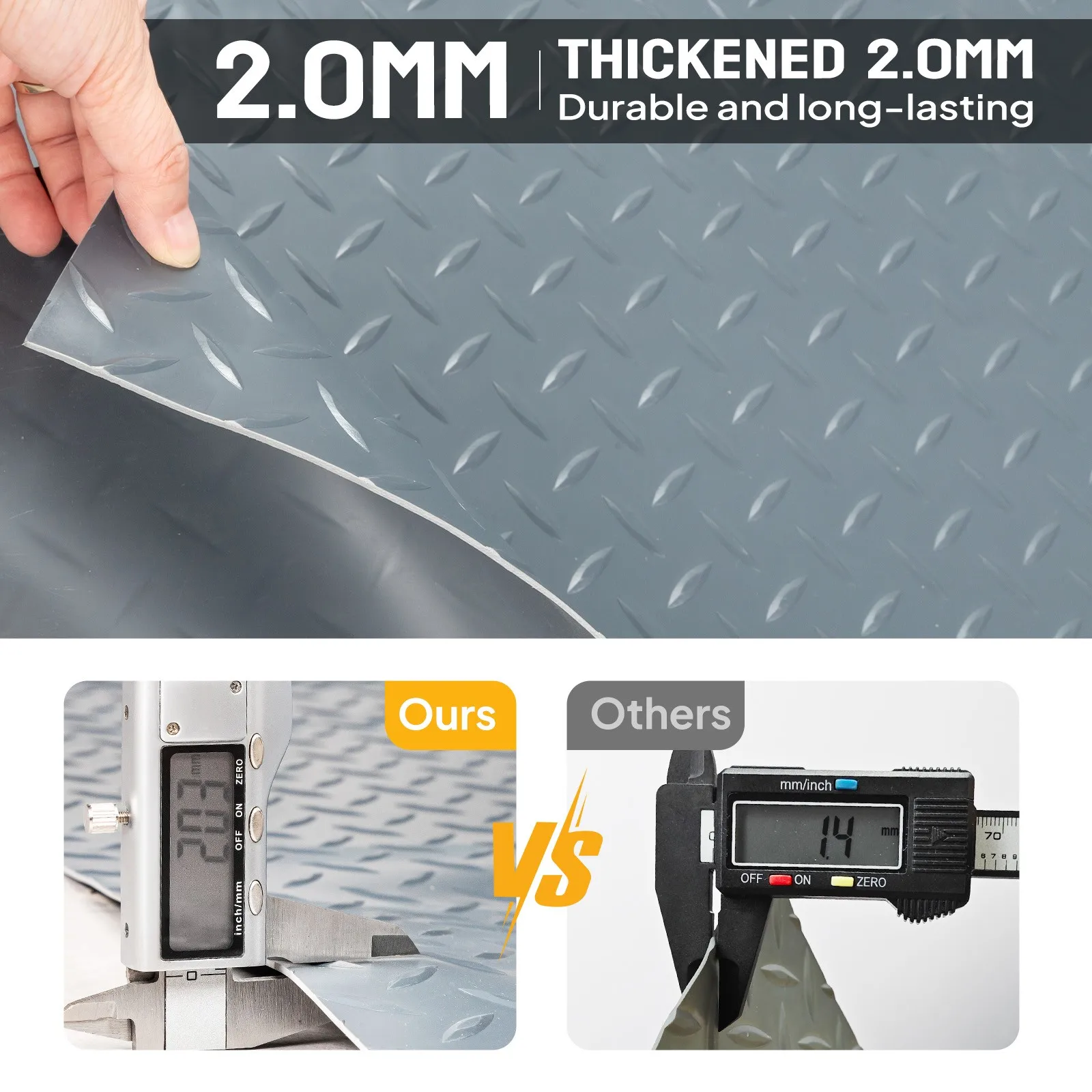7.5' x20' PVC Garage Floor Mat Protector Floor Mats, Carpets & Cargo Liners
