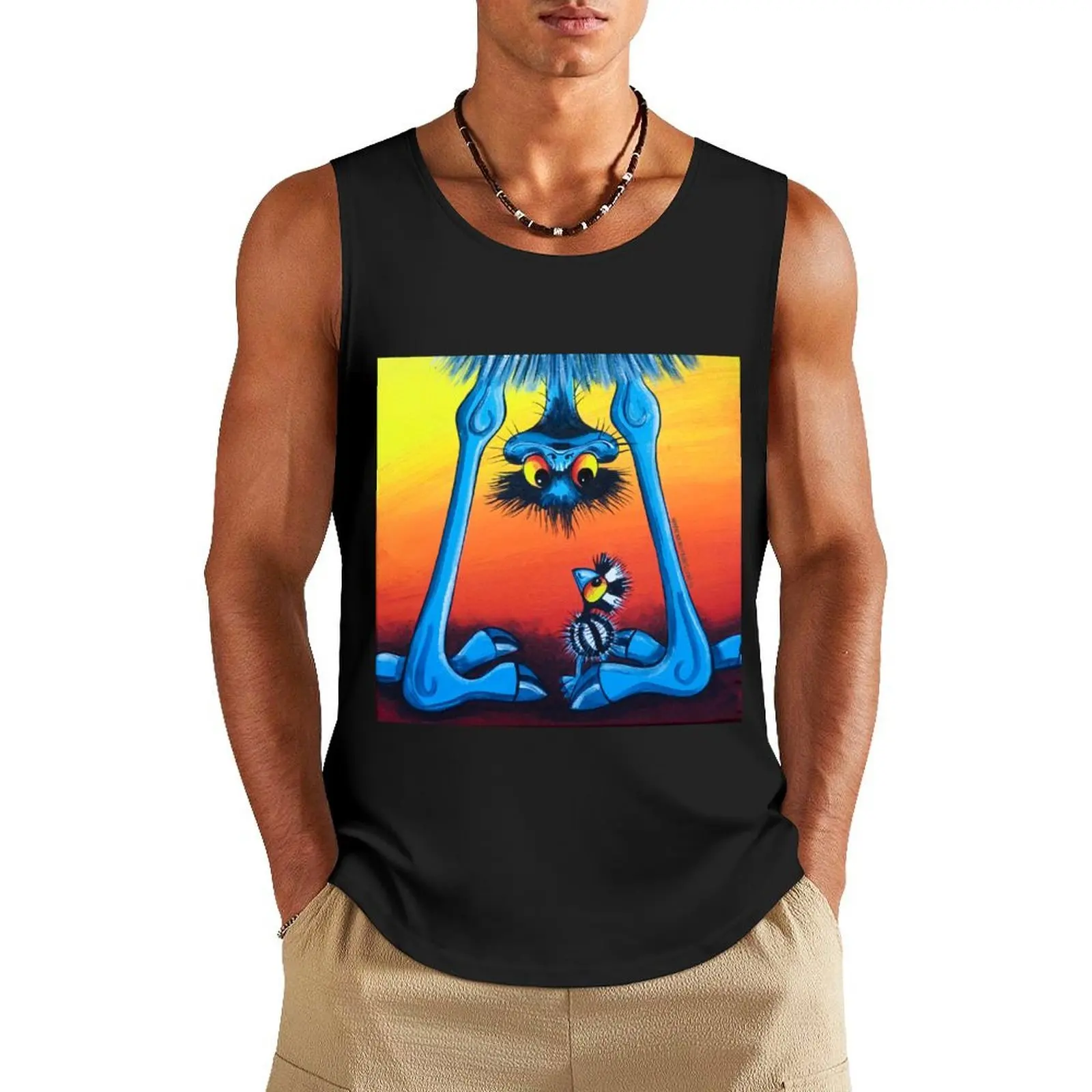 

Are we there yet Tank Top T-shirt sports bodybuilding for men man vest plain t-shirt