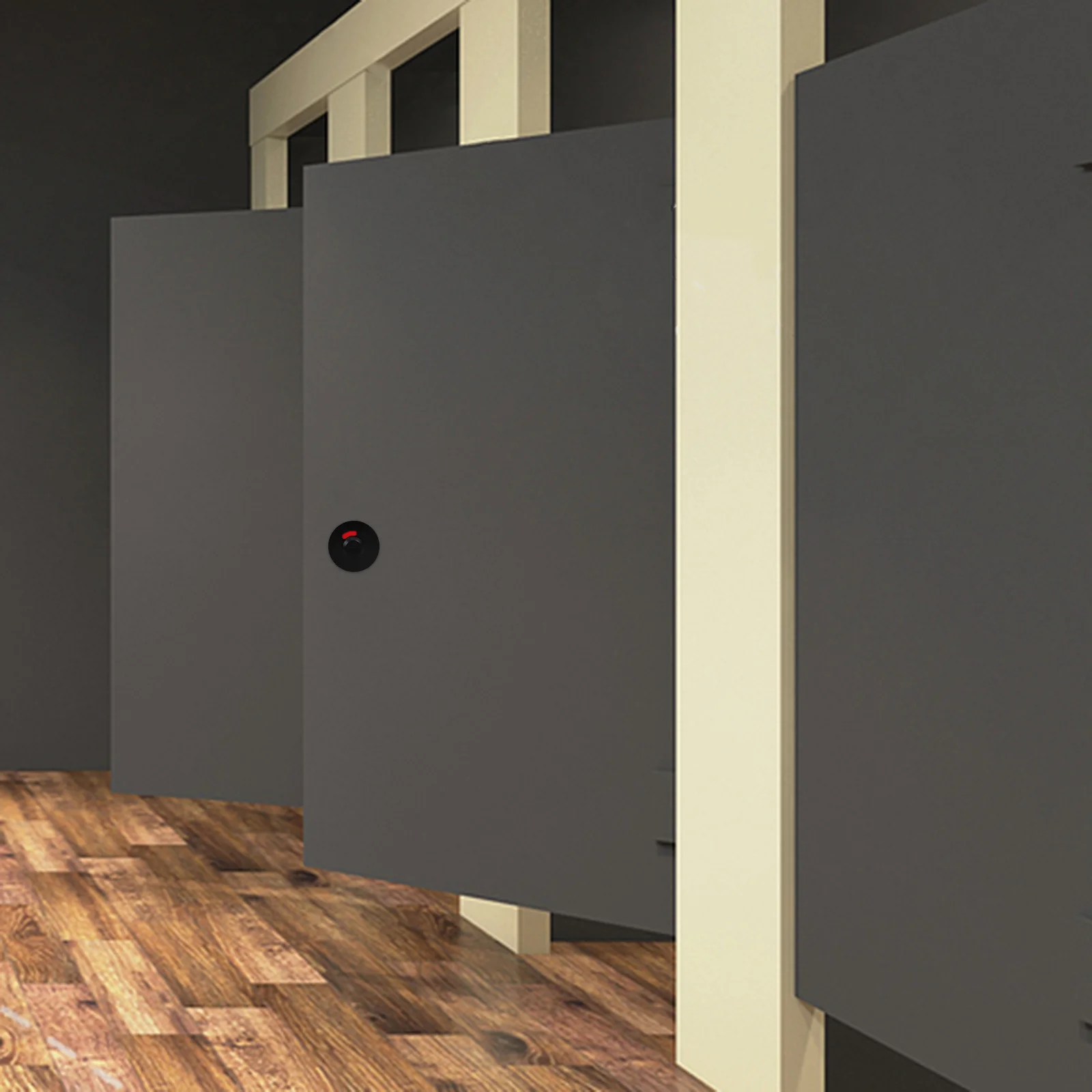 

Stainless Steel Restroom Indicator Lock Wear-Resistant Privacy Door Lock for Public Bathrooms Commercial Door Handle