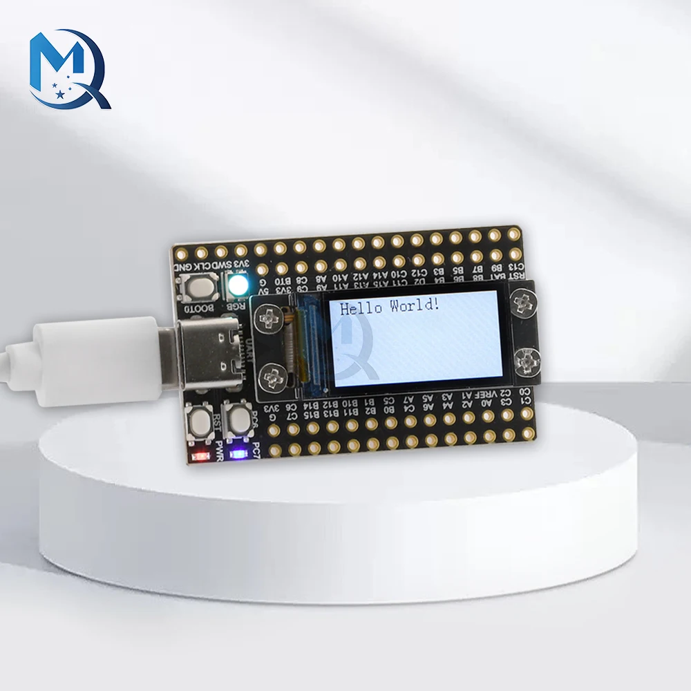 STM32F103RCT6 Mini Microcontroller Development Board With 0.96-Inch Lcd Screen And Flash Minimum System Board