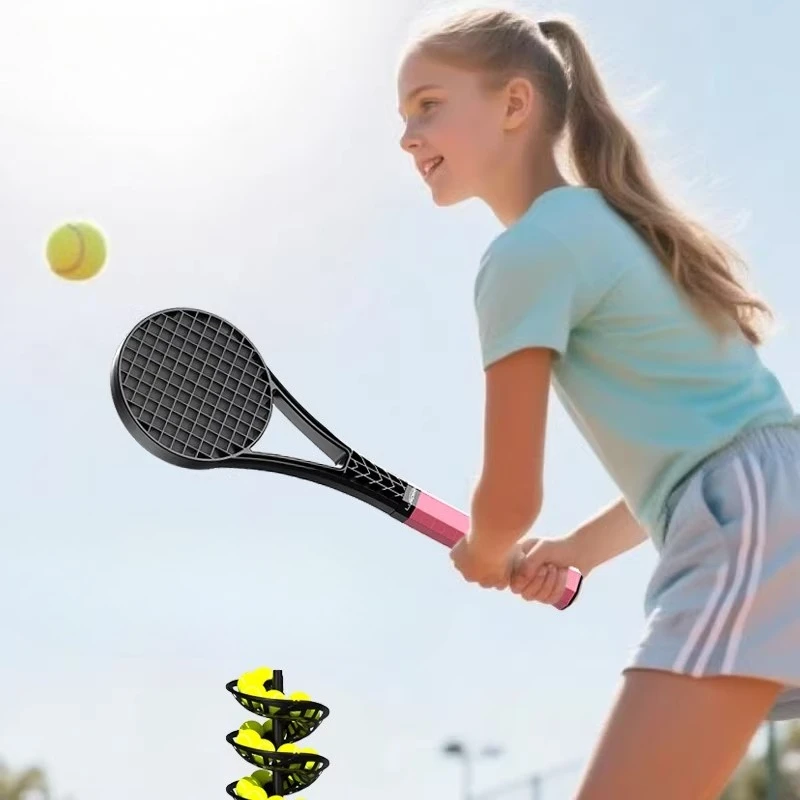 

Professional Tennis Dessert Racket Children Practice Tennis Rackets Adults Single Training Rackets Portable Sports Equipment