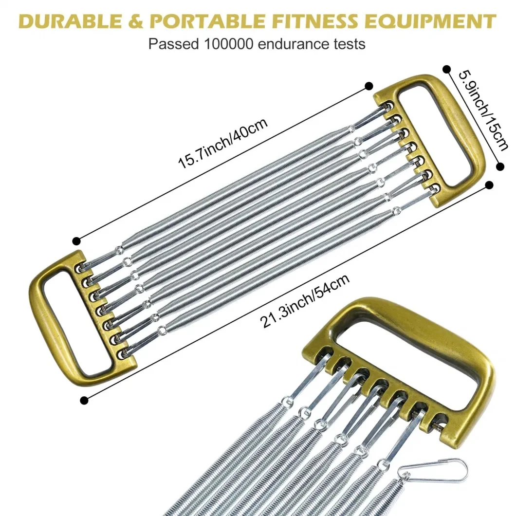 Chest Expander Training Muscles Strengthen Fitness Home Office Arm 7 Spring Exercise Body Building Workout