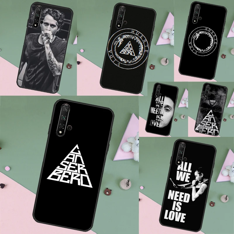 Residente Canserbero Case For Huawei Nova Y90 Y70 Y61 Y60 5T 9 10 SE 3i 7i 8i 11i P Smart P20 P40 Lite P30 Pro