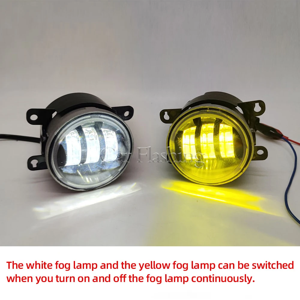 1 Set For Ford Fiesta 2013 2014 2015 2016 2017 LED Front Bumper Fog Lamp Fog Light Wire Harness Fog Lamp Grille Cover