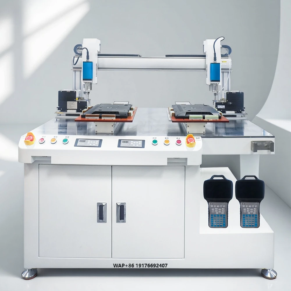 Dual Platform Automatic Screw Locking Machine CNC Precision Robotic Fastening System for High Speed Assembly Manufacturing