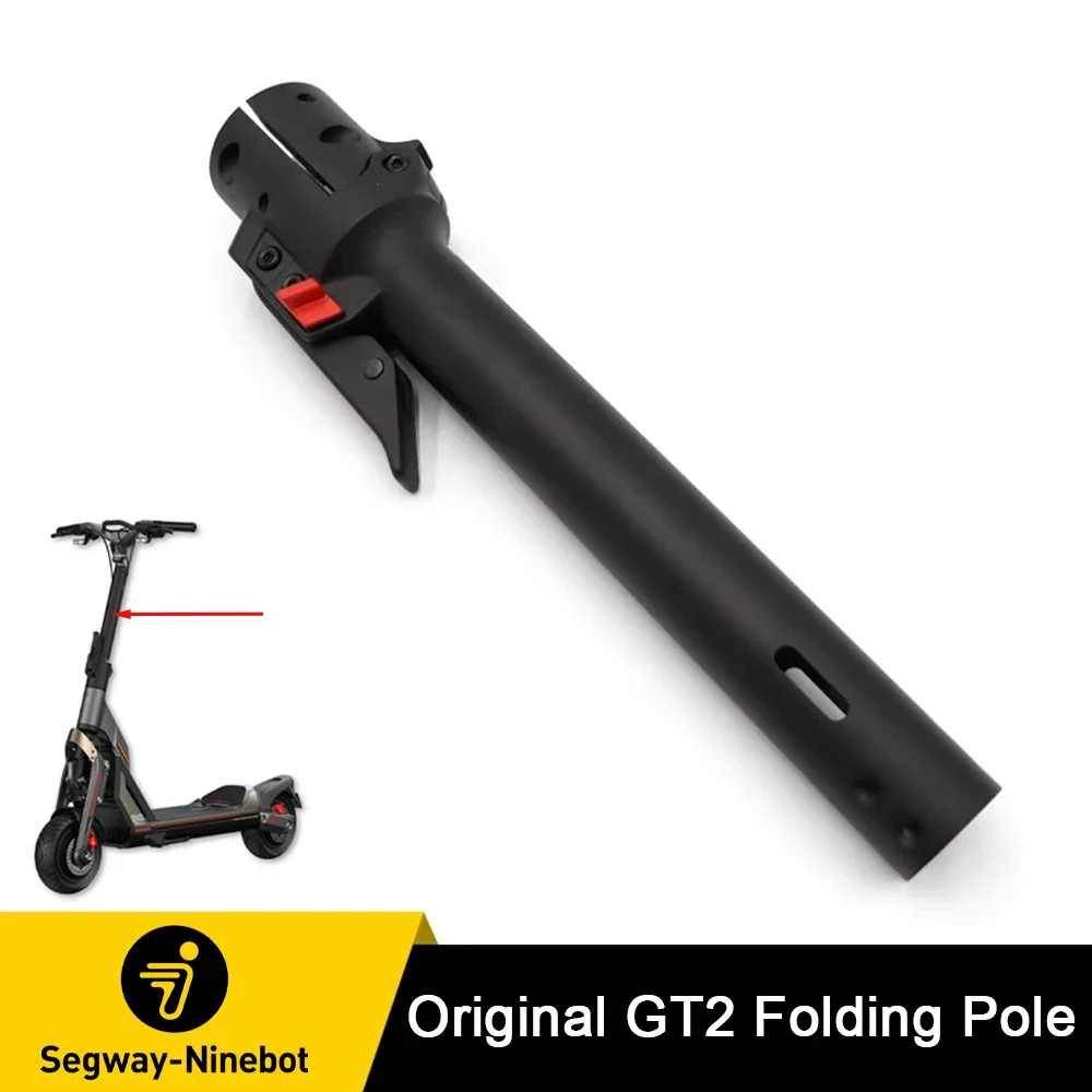 Original Folding Pole For Segway Ninebot Kickscooter GT2/2P Electric Scooter Aluminum Alloy Tube Pole Folding Vertical Rod Parts