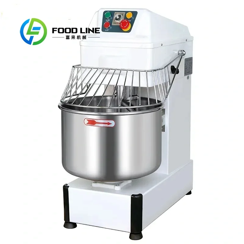 Customized 40L Commercial Electric Bread Kneading Machine 16kg Dry Flour Stainless Steel Mixer for Bakery Use