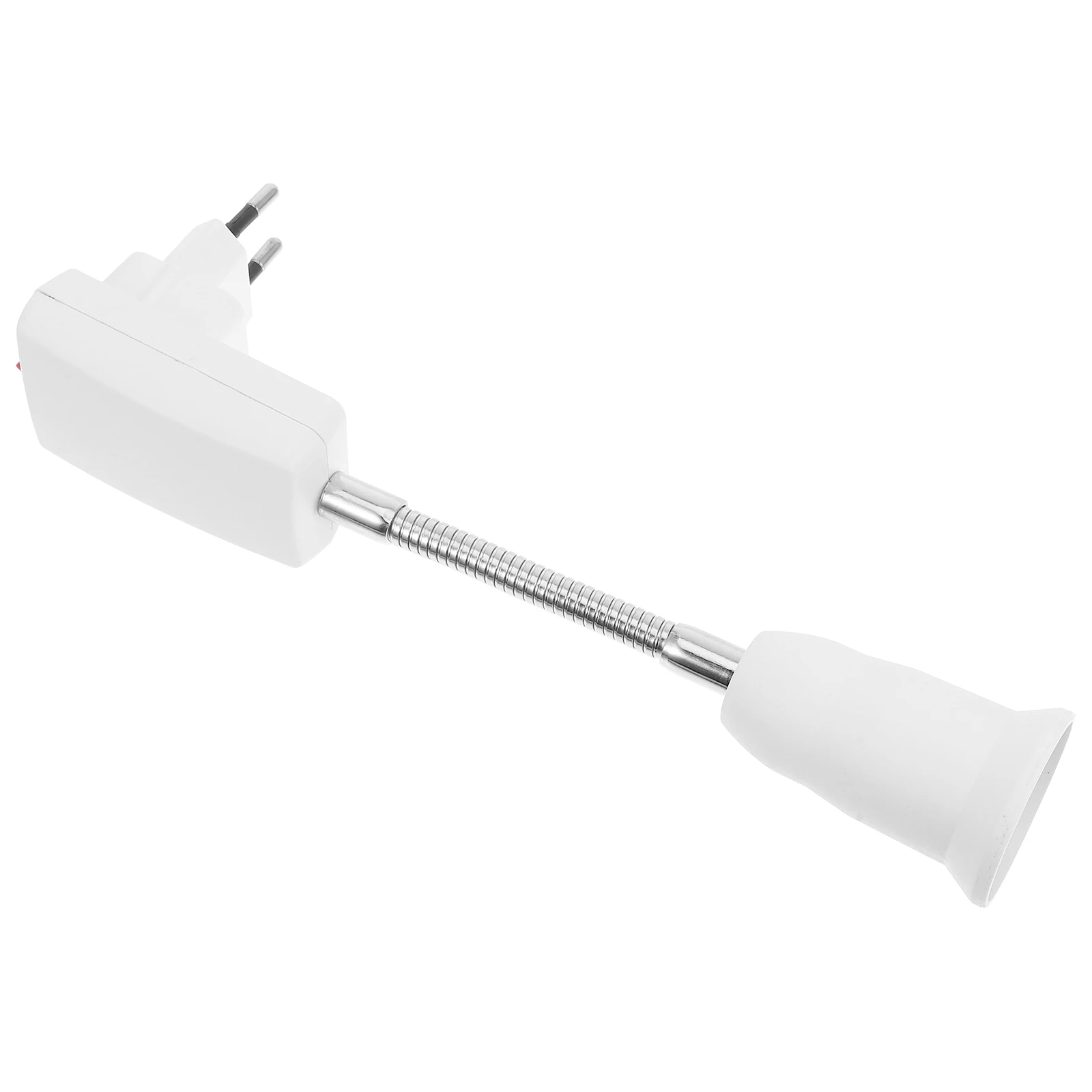

E27 Bulb Adapter Lamp Socket Converter with Switch Universal Socket Flexible Direction for Home Office Lightings Extension