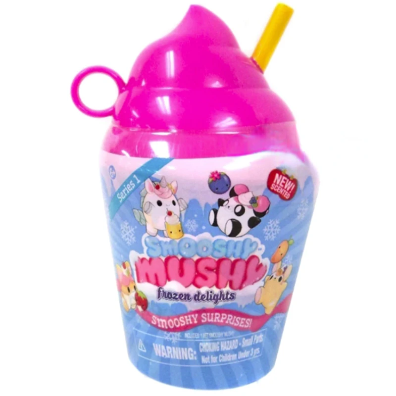 Original Smooshy Mooshy Creamery Cute Fragrant Ice Cream Ice Cream Cup Dolls Accessories Girls Play House Toys Holiday Gifts