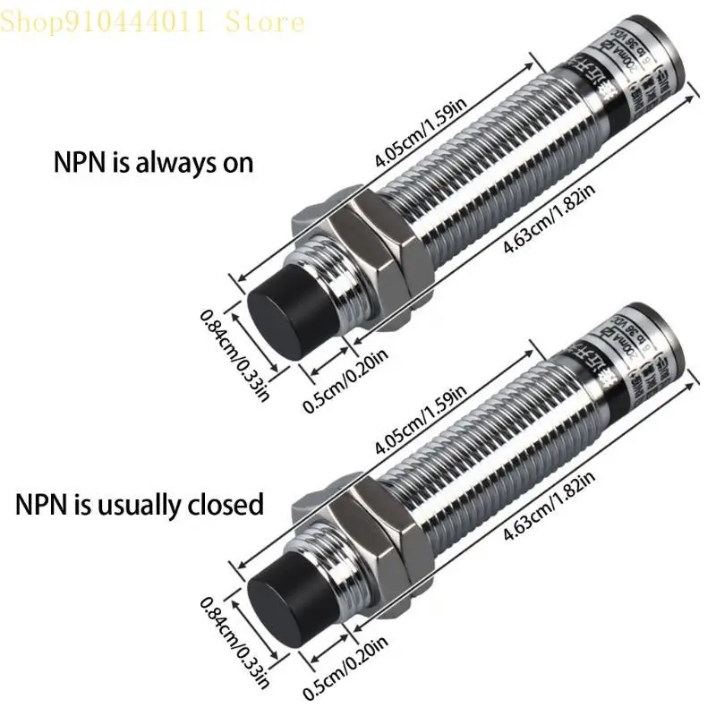 28GF Multipurpose M12Approach Switches NPN NO 5mm Detection Convenient Use