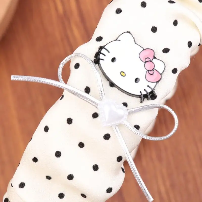 Koreaanse Polka Dot Hello Kitty Haarhoepel Leuke Zoete KT Kat Hoofdband Haarband Make-up Hoofdband Voor Meisjes Mooie Haaraccessoires