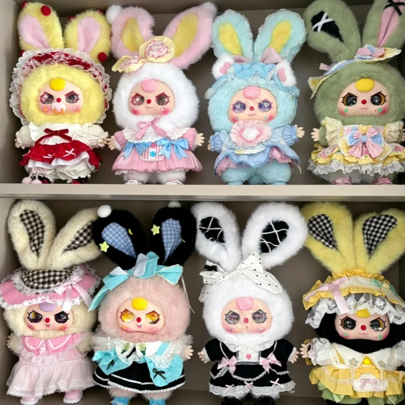 

Подлинная детская три выставки, ограниченная серия Dream Lolita, 100% плюшевая слепая коробка, украшения для игры в прилив, милые виниловые куклы для отправки другу, подарок