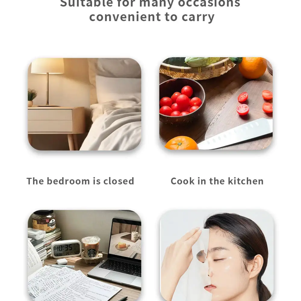 Electronic Digital Countdown Timer For Cooking Kitchen Study Lab Task Management Practical Accurate Timekeeping Tool Desk