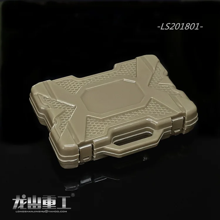 LS201801  1/6 Weapon Gun Box Weapon Case Rifle Suitcase Plastic Storage Box Model Figure