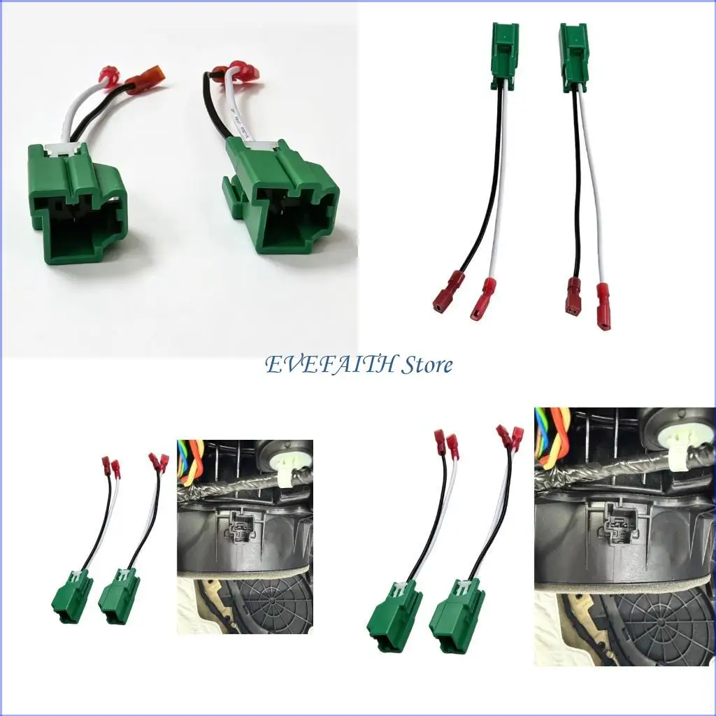 124B Door Speaker Harness Pair for Woofer Wiring and Front Door Use