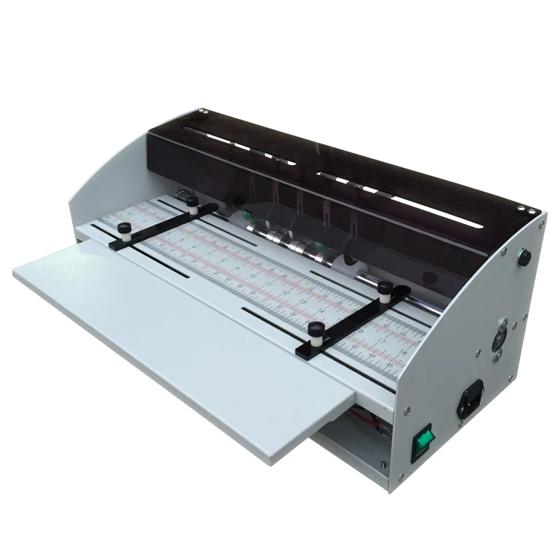 Creasing Machine Electric Dotted Line Dotted Line Rice Line Cutting Cover Business Card Indentation Folding Machine