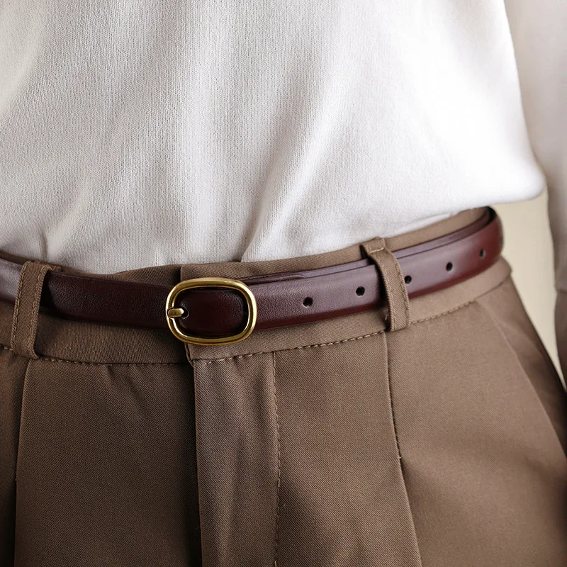 

Belt slim fit women's waist retro needle buckle belt women's high-end fashionable casual classic retro belt
