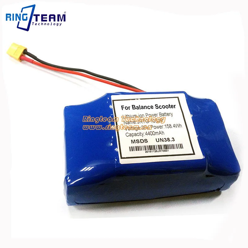 36V 5000MAH Rechargeable Lithium Ion Battery Pack with Premium Cell for Swing Electronic Self-Balance Scooter