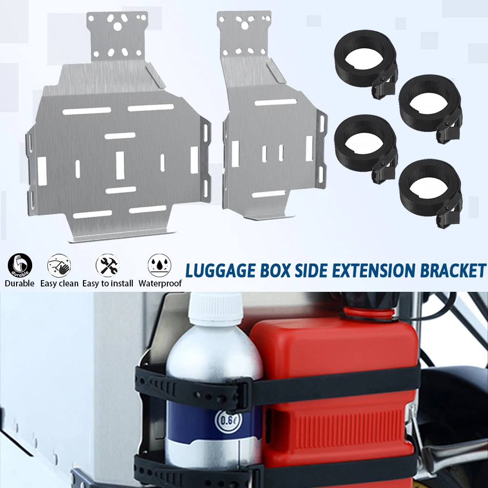 

Luggage Box Side Cases Suitcase Rack Expansion Bracket For BMW R 1250 GS R1250GS ADV R1200GS F850GS F750GS Case Rack Left Right
