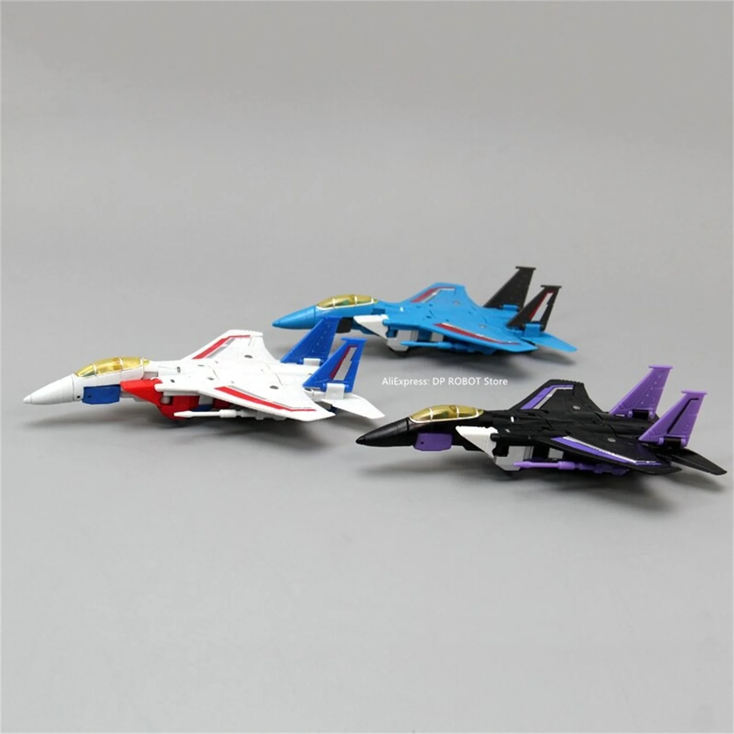 ألعاب تحويل الجيب ، PT-scream F15 ، starskywarp Thundercracker ، Dirge dramjet ، شخصية KO MP