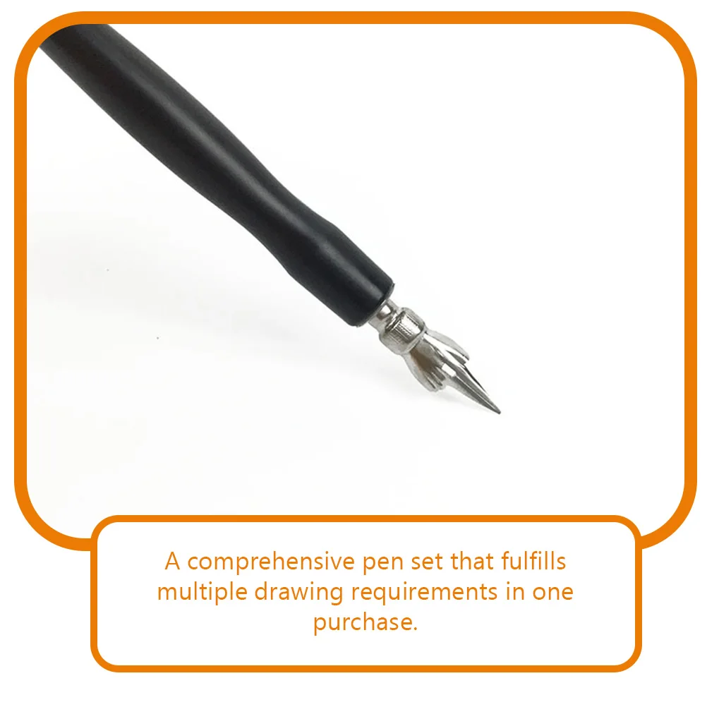 

1 set Seepage Penetration Set Multisize Smear Resistant Drawing Tools For Modeling Lining Brown Black Panel Liner Ink Pens