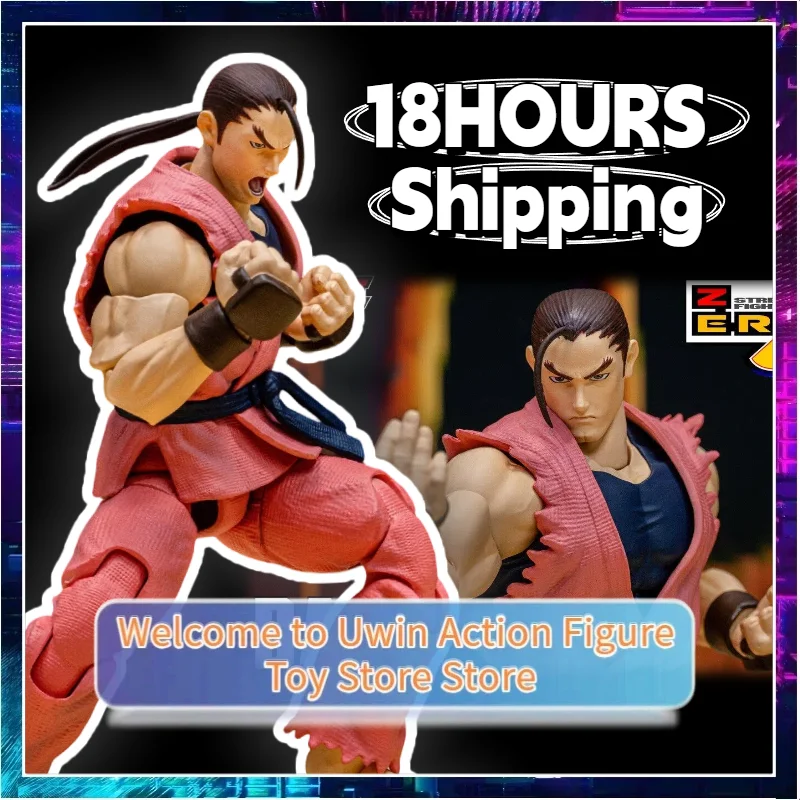 

[18Hours Shipping] STORM ARENA 1/12 SFSA04 Street Fighter ZERO3 Teen Street Fighter 3 Dan 1/12 Action Figure Model Toy Gifts