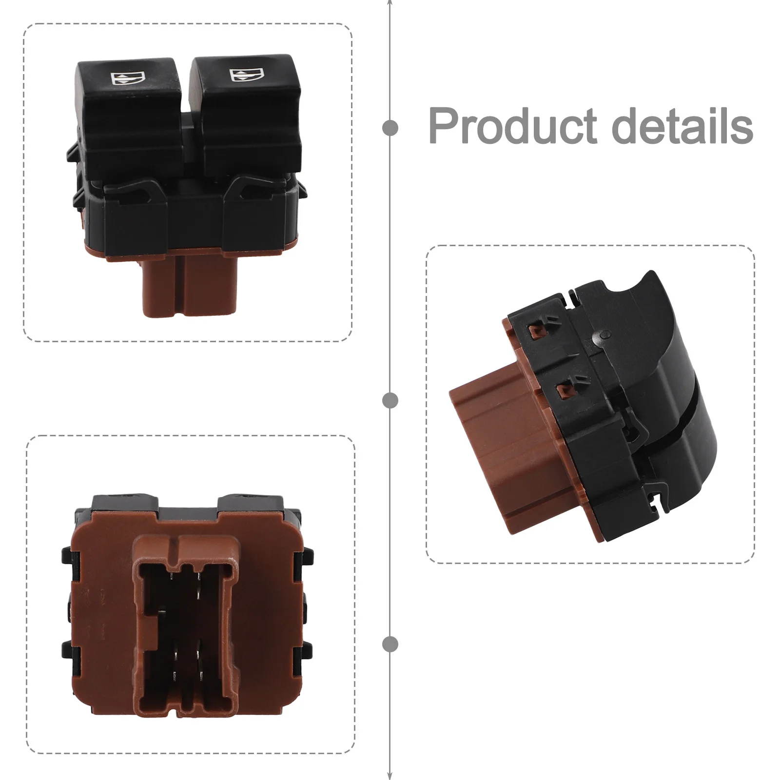 and Reliable Left Side Power Window Button Suitable for Renault's Popular Model Year Range Sixteen through Nineteen