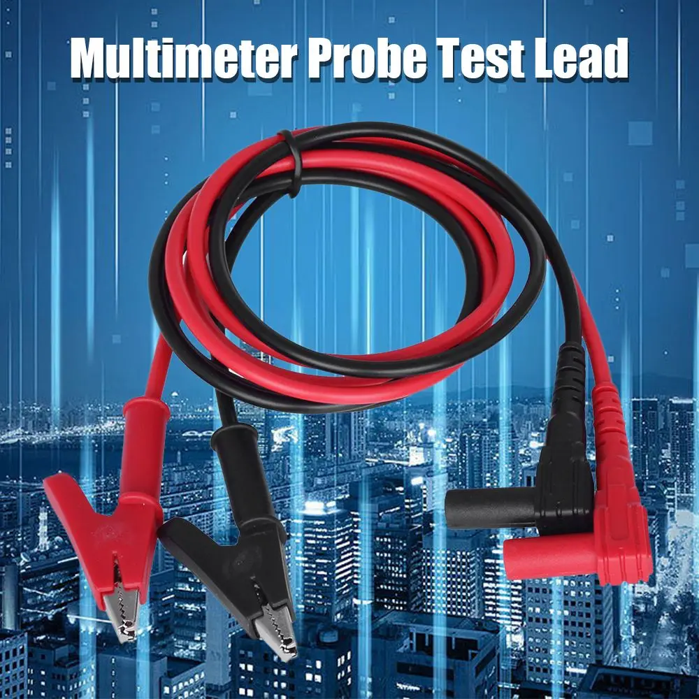 BSIDE T1101 Profession Multimeter probe test lead High quality crocodile clip test cable line tweezers Universal plug