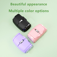 Bluetooth & 2.4G Wireless Finger Mouse 1000DPI Portable Ring Mouse Horizontal and Vertical Use Perfect for PC Laptop Computer
