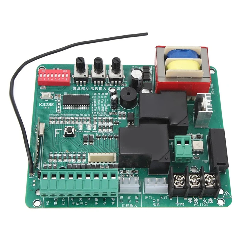 N11R- Control Board For AC Sliding Gate Opener, Main Electronic Control Board For Sliding Gate Motor,Replacement Gate(110V)