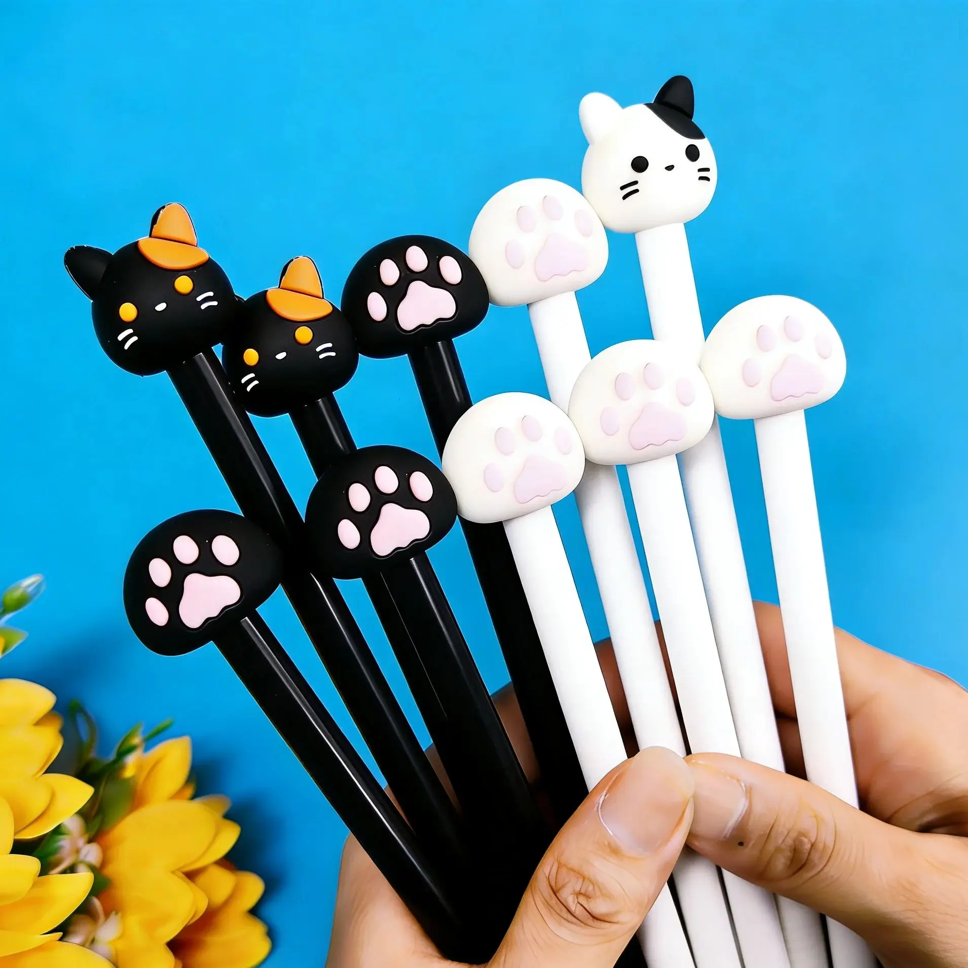 

30Pcs/Lot Cute Capybara Gel Pens Kawaii Cartoon Animal 0.5mm Black Ink Writing Pen Kids School Stationery Office Supplies Gifts