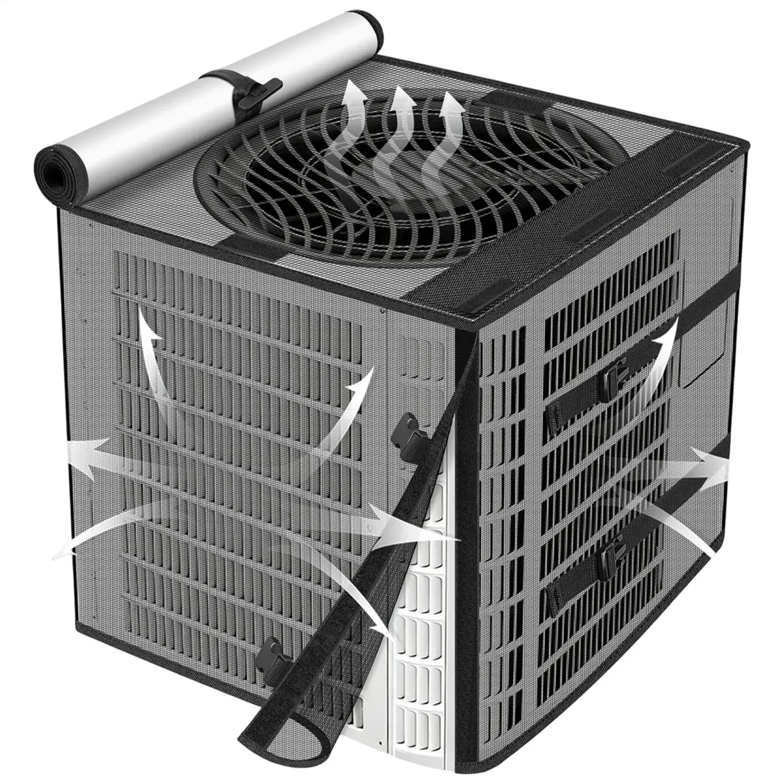 Air Conditioner Cover AC Cover Designed To Protect Coils From Clogging Leaves Grass Dust And Debris Outdoor Protection