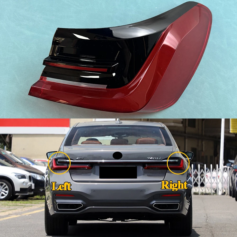 

For BMW 7 Series G11 G12 2019 2020 2021 Car Rear Taillight Shell Brake Lights Shell Taillight Lens Replace Auto Rear Lamp Shell