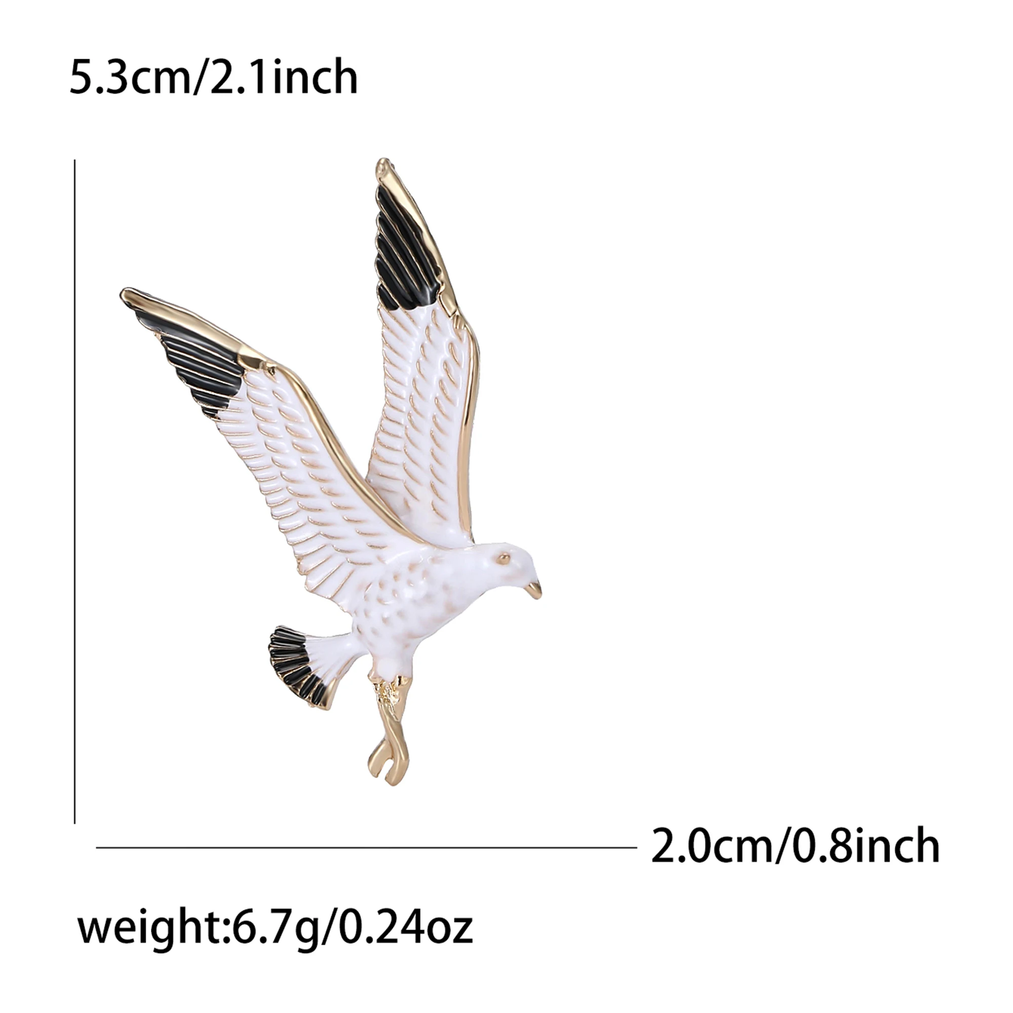 Beaut&Berry Crystal Hummingbird Brooches for Women Unisex Animal Pins Casual Party Accessories New Year Gifts Friends Decoration