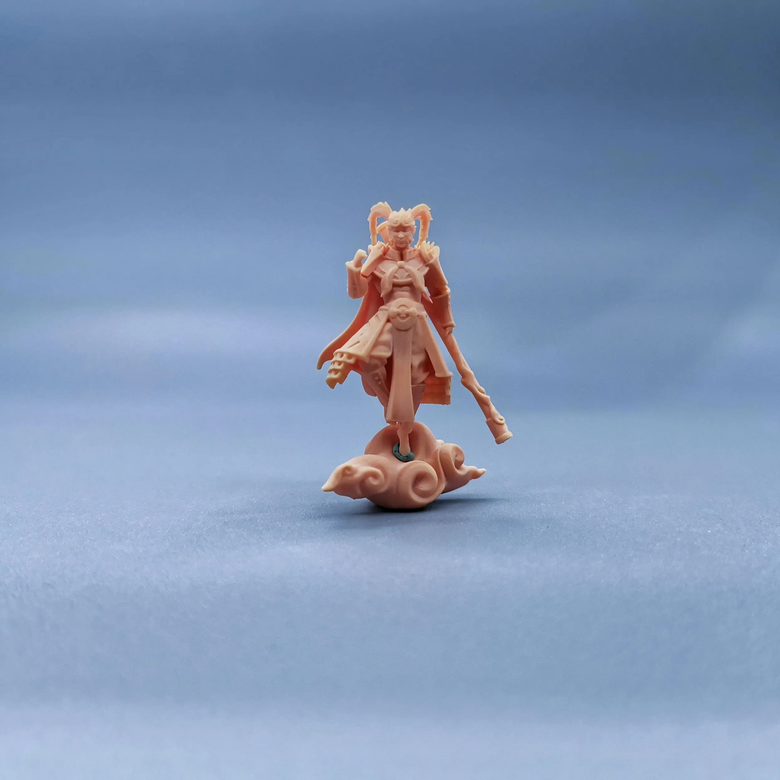 Figurines en résine à l'échelle 1/64 1/43, mythologie noire: le destin Man Wukong, miniatures incolores, Diorama peint à la main W106