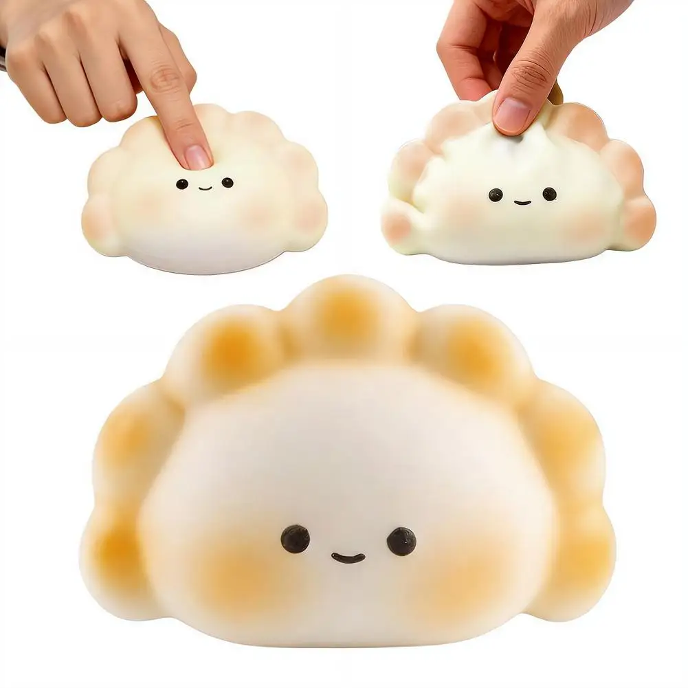 Squishy Simuliertes Knödel-Stressabbau-Spielzeug, weiches sensorisches Fidget-Quetschspielzeug für Teenager, Studenten, Büroangestellte, Partygeschenk – Detail 2