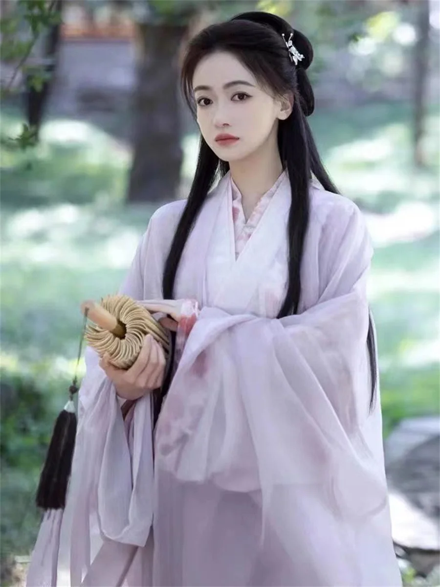 

Hanfu Dress Women Ancient Chinese Hanfu Female Halloween Fairy Cosplay Costume Dress Hanfu Plus Size XL