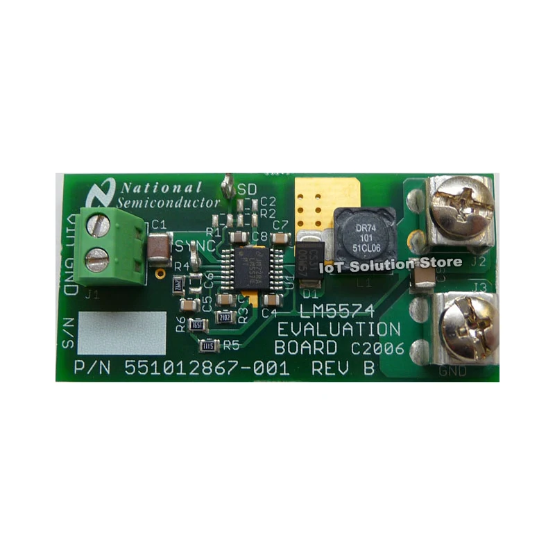 LM5574EVAL 75V, 0.5A Step-Down Switching Regulator Evaluation Module