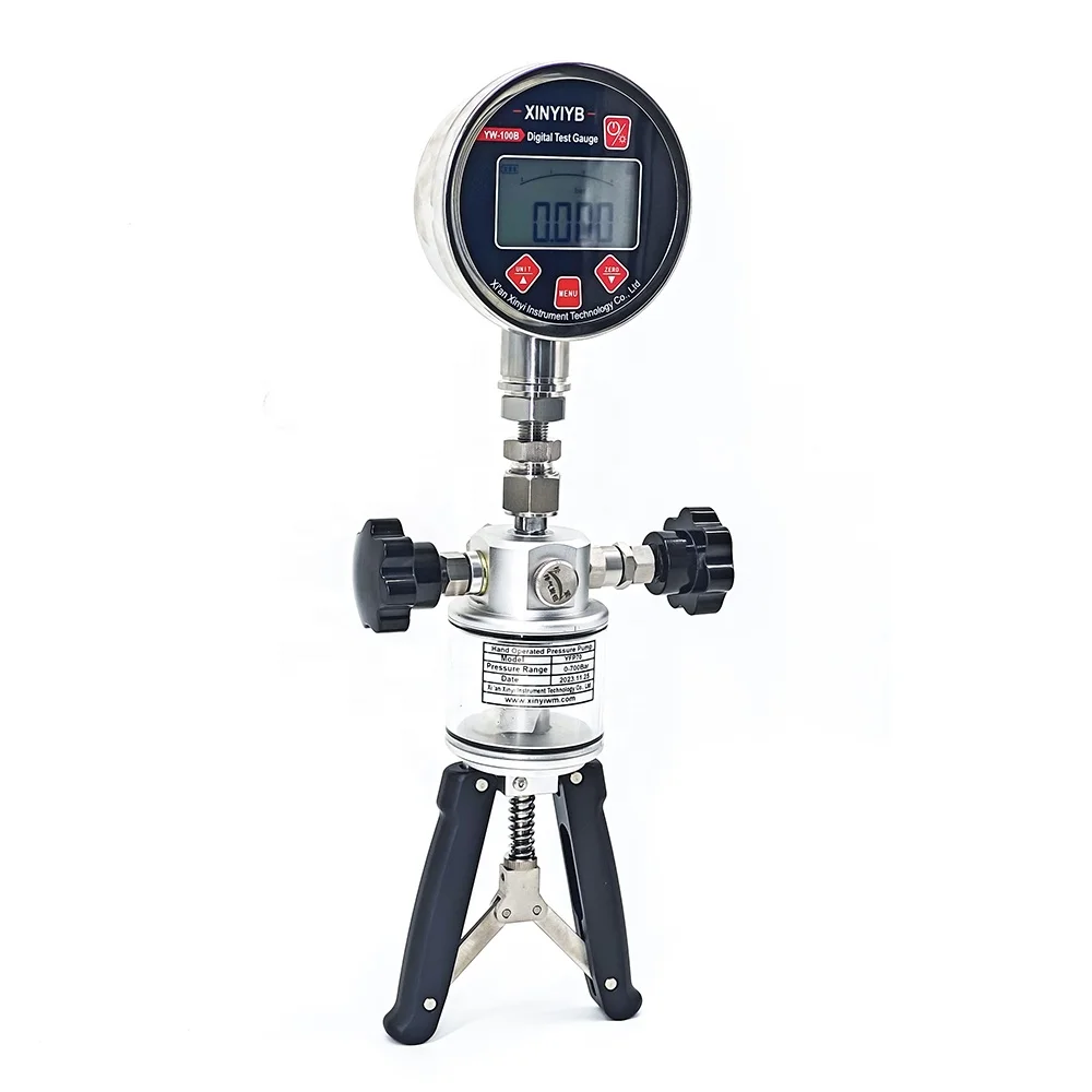 Portable 700Bar High Pressure Calibration Pump Hydraulic Pressure Calibrators