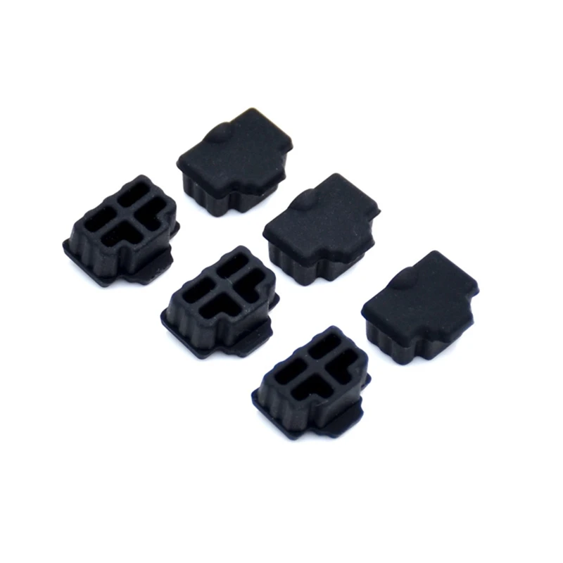 Conector Protector puerto Hub Ethernet, blanco y negro, para conector RJ45, repuesto D5QC