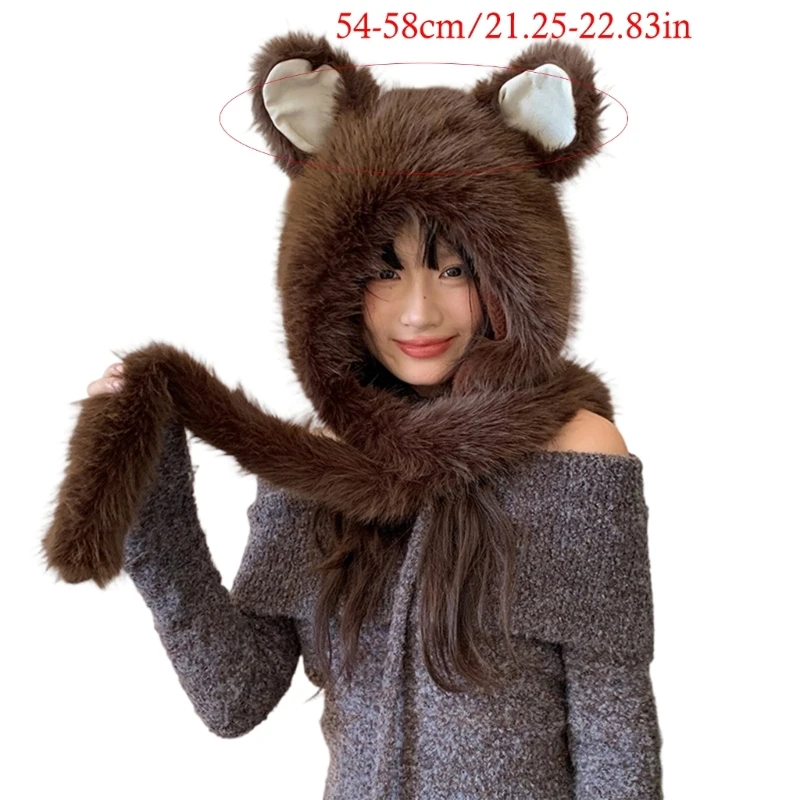

Thick Windproof Trapper Hat Warm Ushanka Hat for Cold Weather Ear Warmer