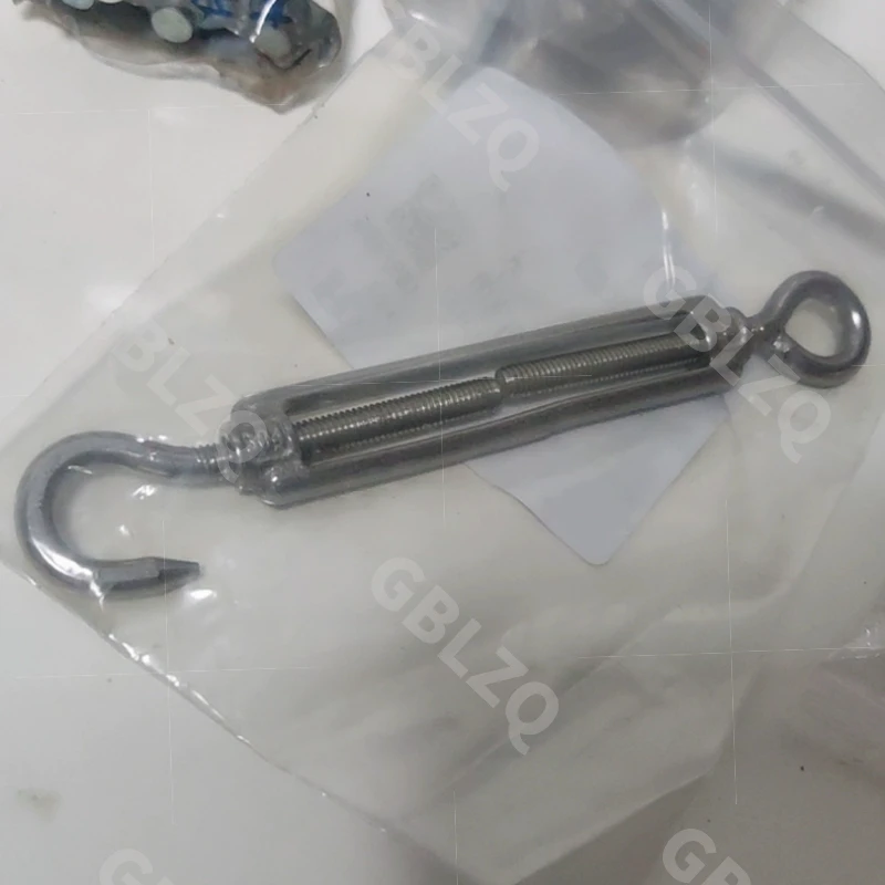 304 Stainless Steel Turnbuckle OO/CC/OC M4 M5 M6 Rigging Screw Adjustable Tensioner tent guy line adjuster