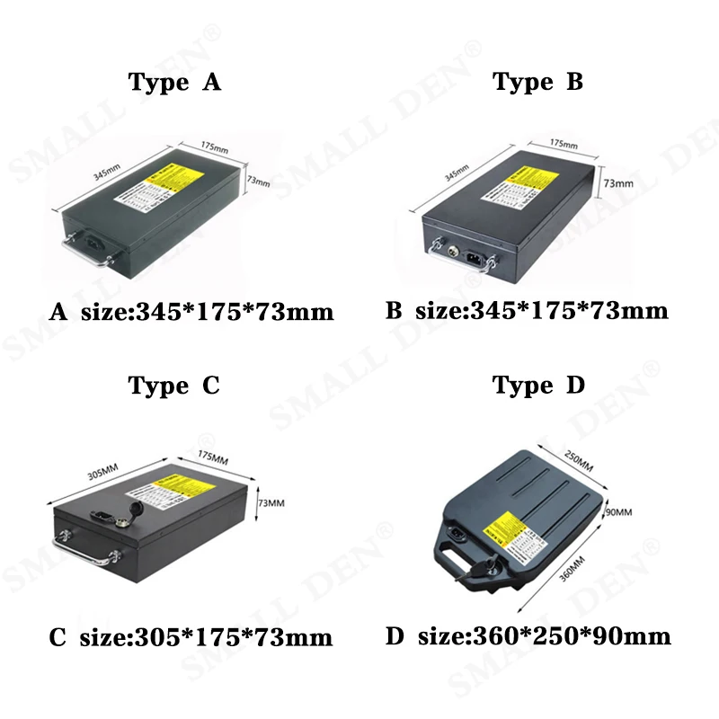 60V Li-on Battery 10AH/12AH/15AH/18AH/20AH with30A 0-1800W High-power BMS for Scooters, Tricycles, Harley Electric Vehicles, Etc