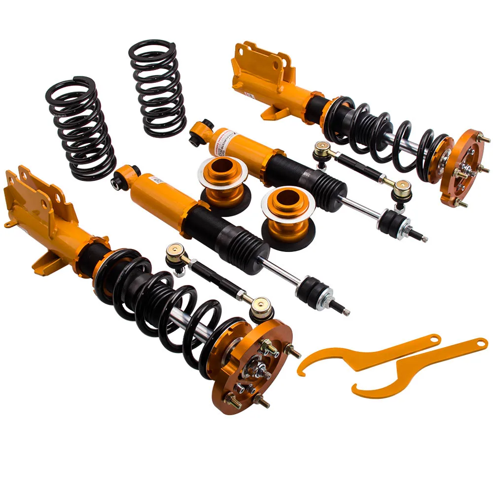 For maXpeedingrods Coilovers Shock Absorber Kits for Ford Mustang 2005-2014 Adjustable Height & Dampers