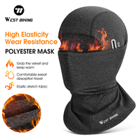 WEST BIKING Winter Balaclava Cycling Full Face Mask Warm Outdoor Sports Motorcycle Ski Fishing Hunting Mask Fleece Scarf Cap