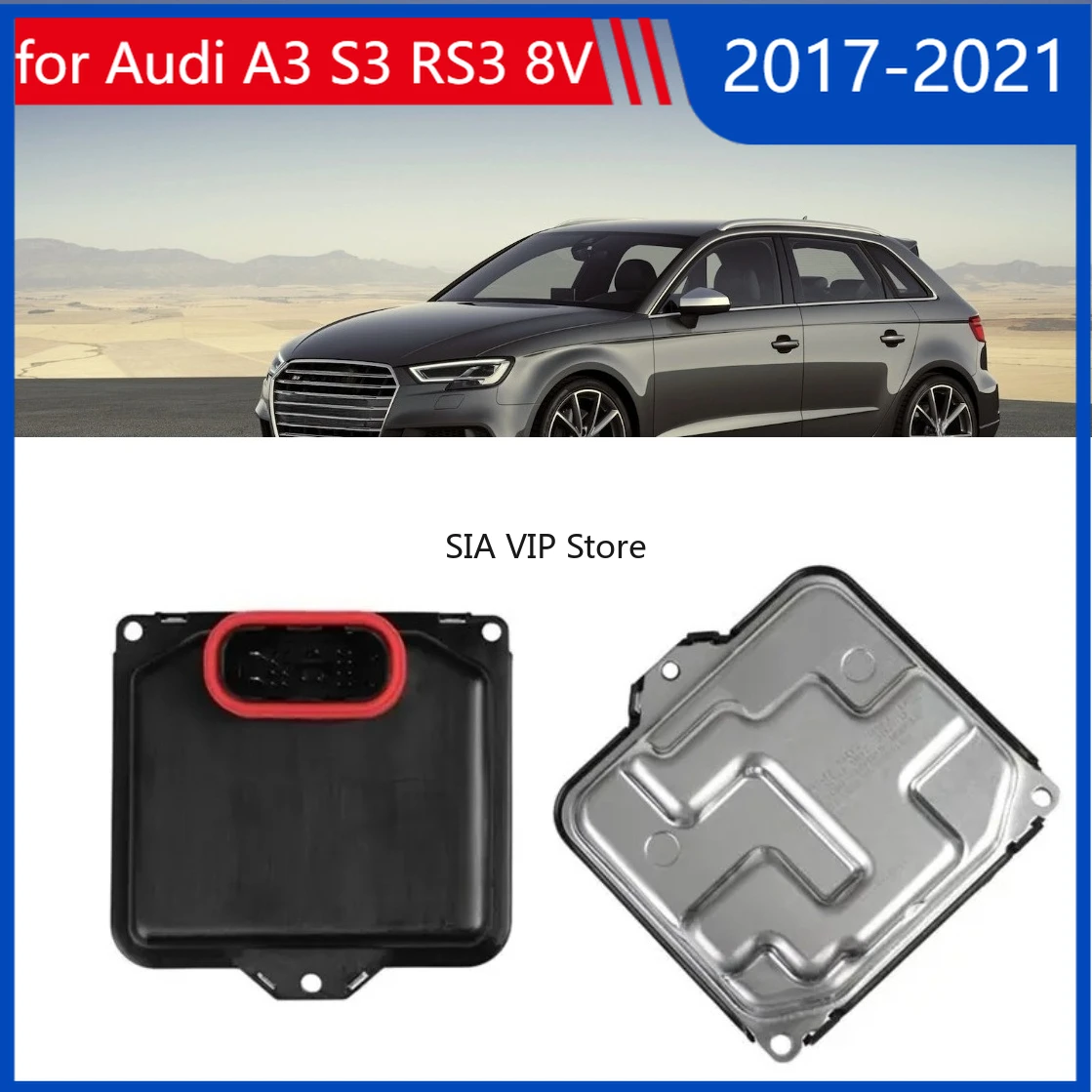 

Блок управления фарами (DRL) 8S0907397D для Audi A3 S3 RS3 8V 2017-2021, модуль драйвера балласта, блок управления дневными ходовыми огнями (Angel Eye)