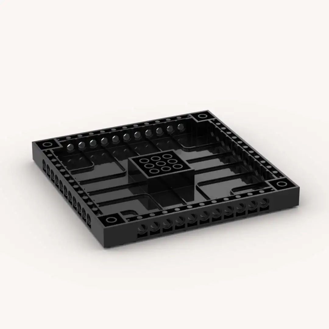 Spezielle Bausteine Technic 16x16x1 1/3 mit Löchern, Bodenplatten, Verbindbare Spleißplatten für Modellbau – Detail 6